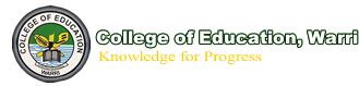 College of Education, Warri logo