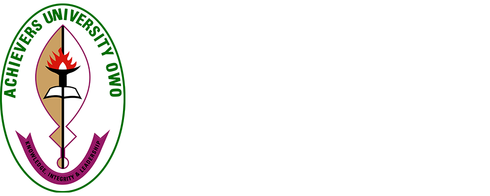 Achievers University, Owo logo