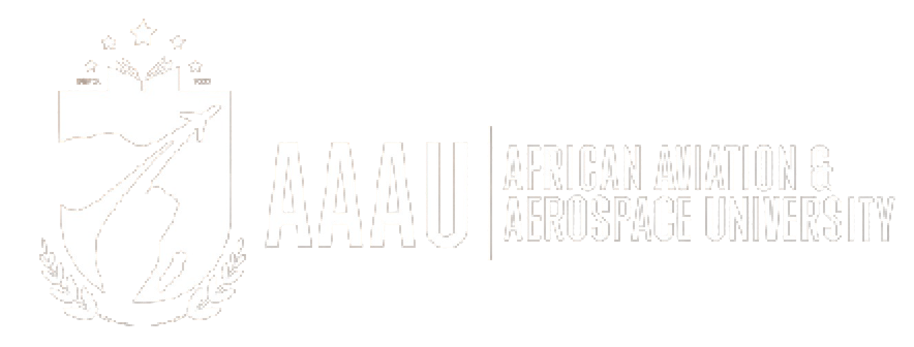 African Aviation and Aerospace University logo