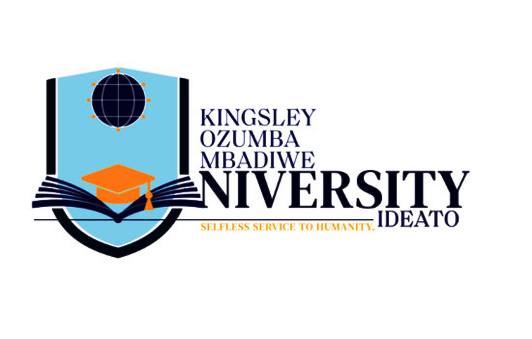 Kingsley Ozumba Mbadiwe University Ogboko, Imo State logo